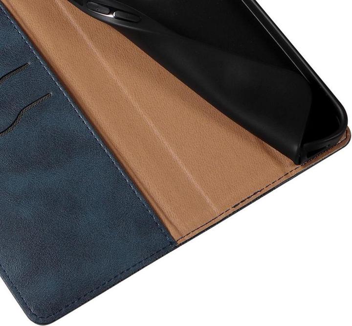 Image du produit Hurtel Étui à sangle magnétique pour Samsung Galaxy S22 Ultra Pouch Wallet + Mini Lanyard Pendentif bleu (Samsung Galaxy S22 Ultra)