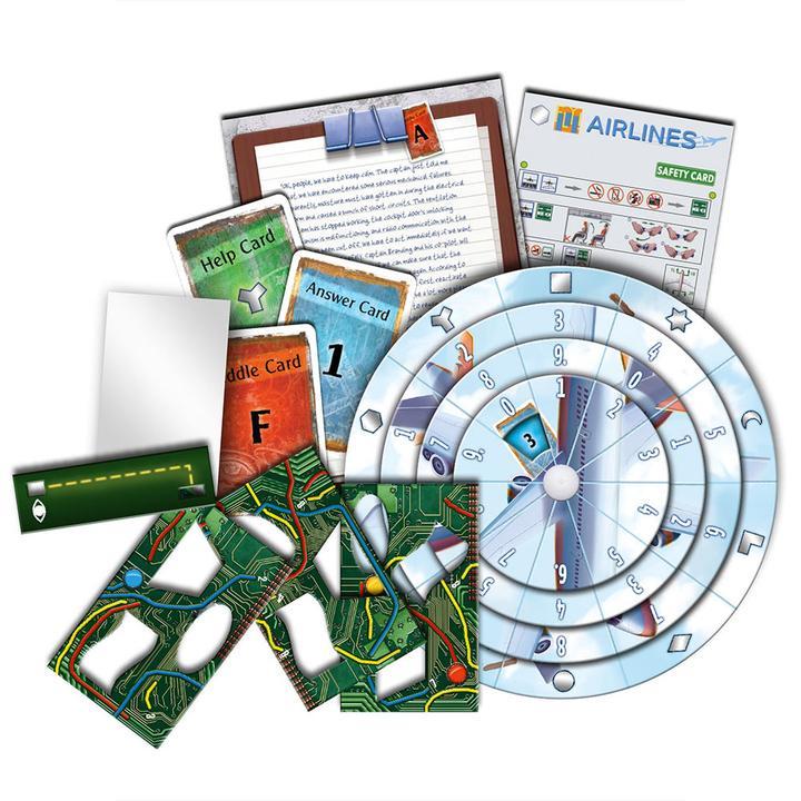 Thumbnail - Thames & Kosmos EXIT: The Stormy Flight Brettspiel Strategie (Englisch)