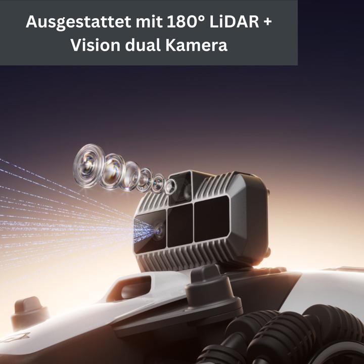 Actual product image Mammotion LUBA mini AWD 1500 LiDAR (1500 m², Without boundary wire)