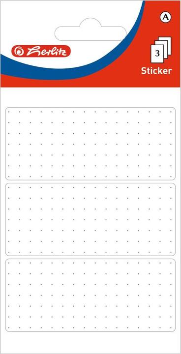 Produktbild Herlitz Etiketten punktiert 36x82 mm/Pà18