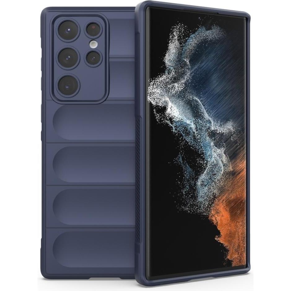 Thumbnail - Screenguard CloudCase Samsung Galaxy S22 Ultra TPU Hülle (Samsung Galaxy S22 Ultra), Smartphone Hülle, Blau