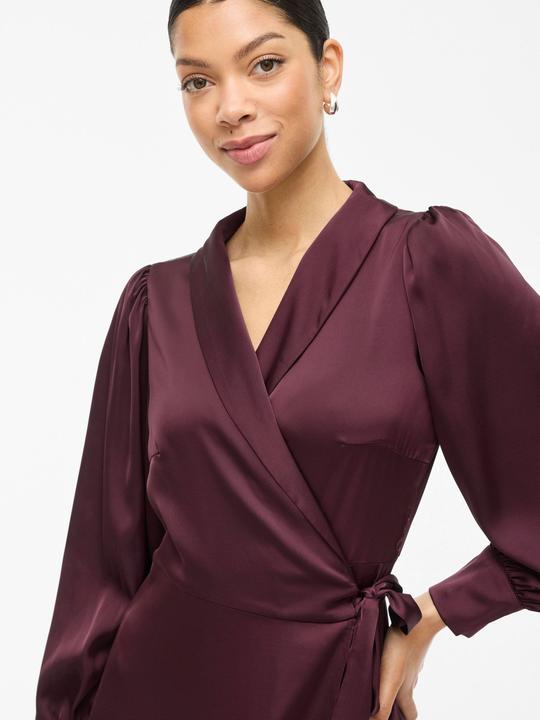 Produktbild Vila Langärmeliges Midi Wickelkleid (36)