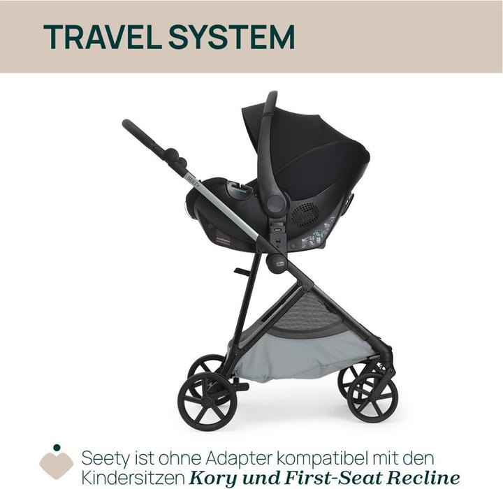 Actual product image Chicco Seety Stroller (0 Months - 4 years)