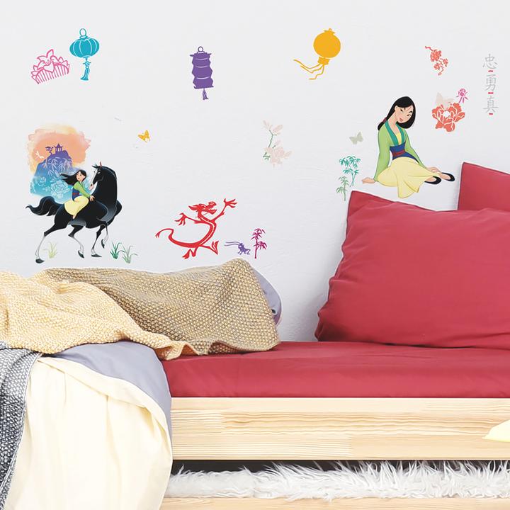 Actual product image Disney Mulan Peel And Stick Wall Decals