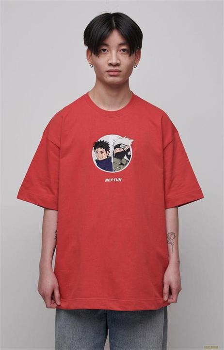 Produktbild Naruto Shippuden T-Shirt Graphic Red (S) (S)