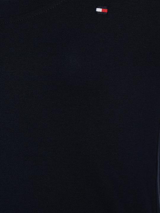 Immagine prodotto Tommy Hilfiger Donna Slim New Cosy C-nk Ss S/S Knitted Top, Desert Sky, S (S)