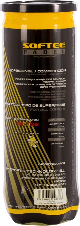Immagine prodotto Softee Speed Padel Balls 3er Set