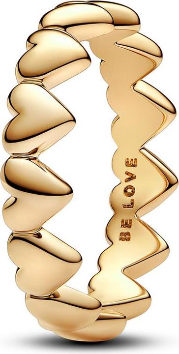 Produktbild Pandora Reihe von Herzen Ring (48, 925 Silber)