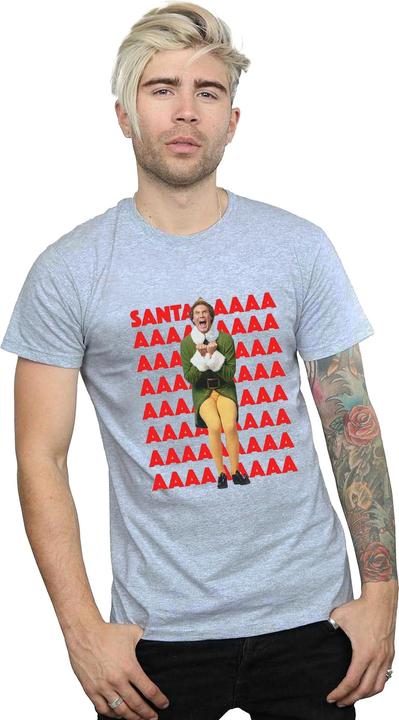 Produktbild Elf Buddy Santa Scream TShirt (M)