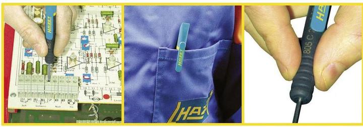 Produktbild HAZET Clip-Schraubendreher 805C-25 ∙ Schlitz Profil ∙ 0.4 x 2.5 mm (Schlitz)