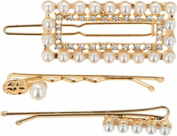 Inca Horquillas Perlas Blancas 3 U (3 pz.)