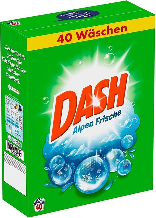 Produktbild Dash Regulär (40 Waschgänge, Waschpulver)