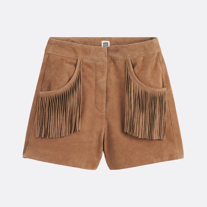 Image du produit BlockX Shorts aus Ziegenveloursleder (40)