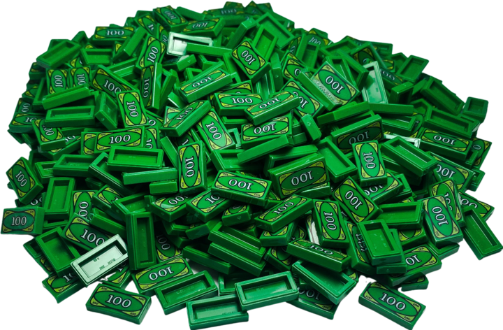 Produktbild LEGO Geldschein (3069, LEGO Zubehör)