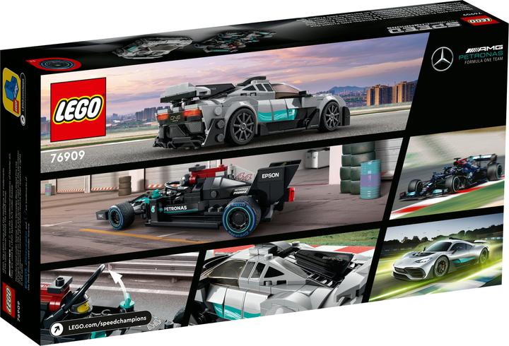 Productafbeelding LEGO Mercedes-AMG F1 W12 E Performance & Mercedes-AMG Project One (76909, LEGO Snelheidskampioenen)