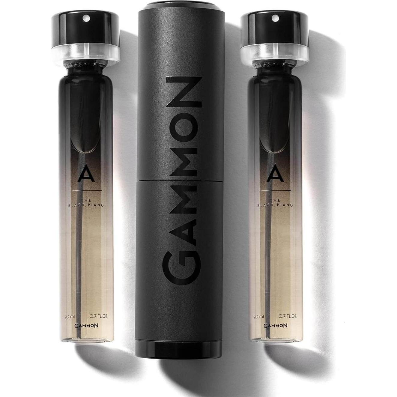 Gammon 8741 Black Notes Parfum Starter-Set A (2x20 ml), das holzig-süsse BLACK PIANO Herren Parfum (Parfum Set) (52553343)