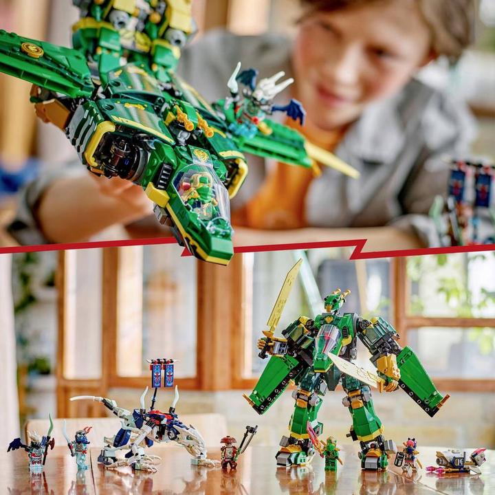 Actual product image LEGO 71845 ® NINJAGO Lloyd's Jet Mech (71845, LEGO Ninjago)