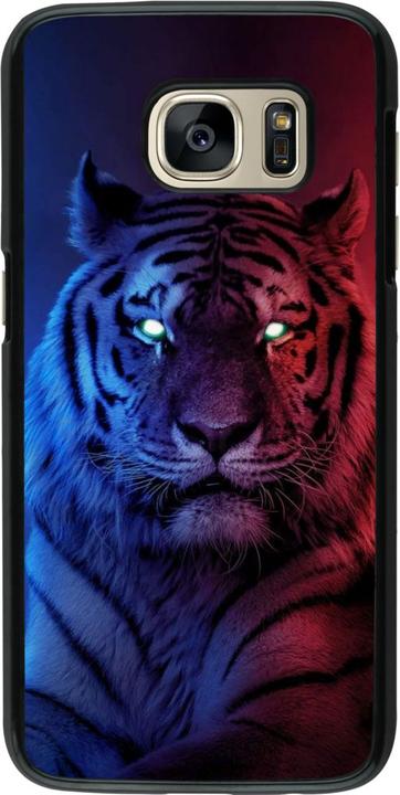 Produktbild PhoneLook Hülle Tiger Blue Red (Samsung Galaxy S7)