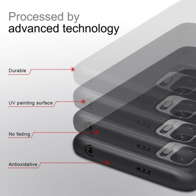 Actual product image Nillkin Super Frosted Shield Series (Xiaomi Redmi Note 10 5G)