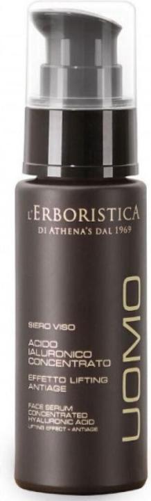 L'Erboristica di Athena's L'ERBORISTICA UOMO Anti-Aging Face Serum for Men 30ml with Hyaluronic Acid (30 ml)