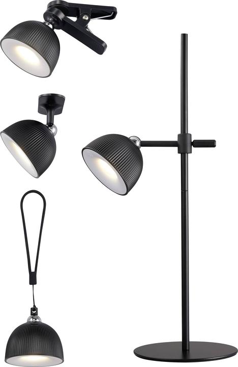 Renkforce RF-6386962 LED table lamp LED black (220 lm)