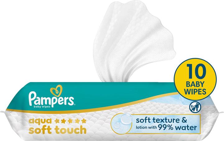 Produktbild Pampers Harmonie Aqua (10 Stk.)