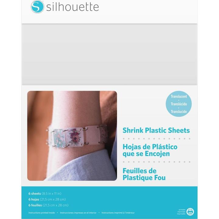 Actual product image Silhouette Plastic plate clear