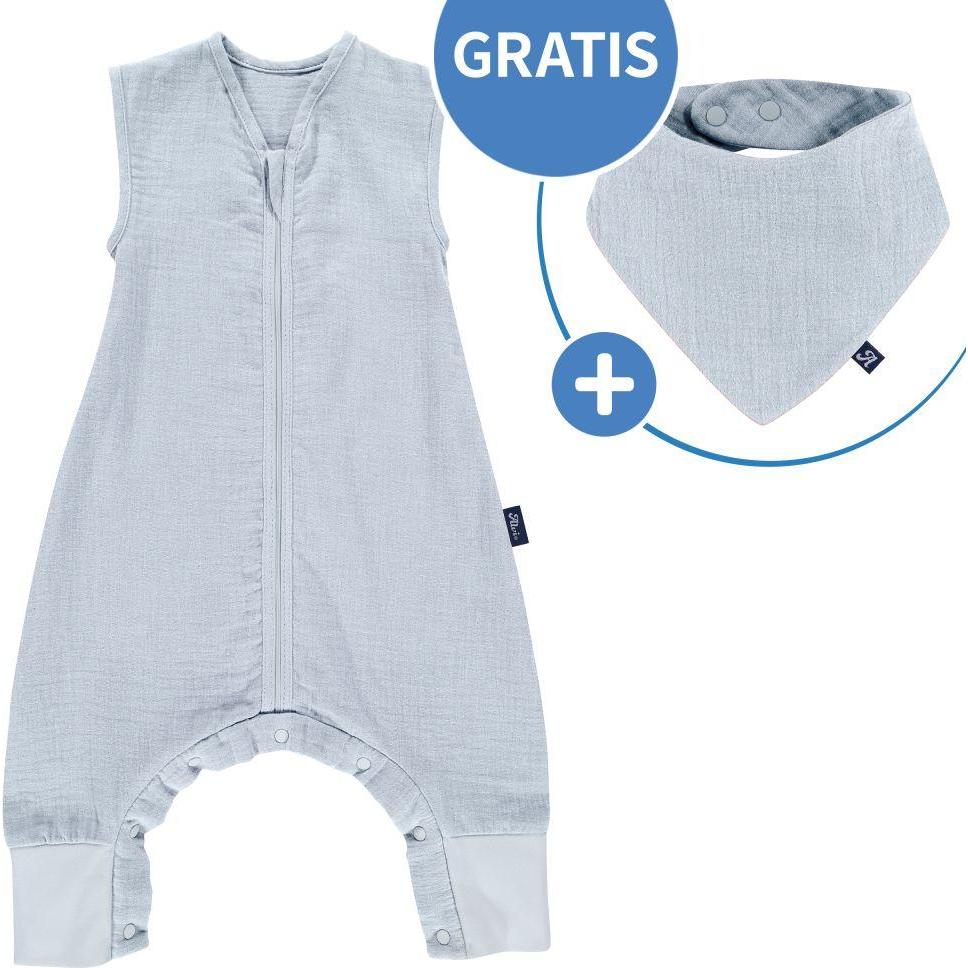 Alvi, Babyschlafsack, Schlafsäcke Sommer-Schlafsack mit Füssen Musselin / Sleep-Overall
