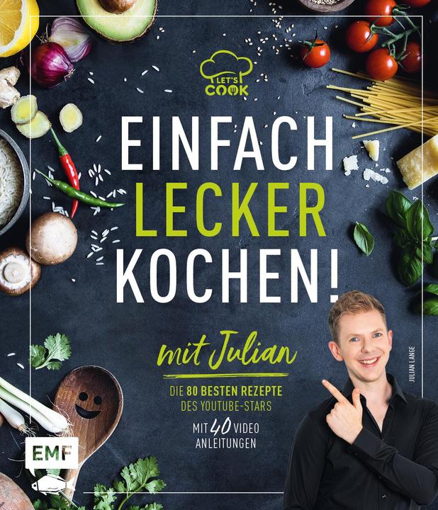 Actual product image Let's Cook mit Julian – Einfach lecker kochen! (German, Julian Lange, 2021)