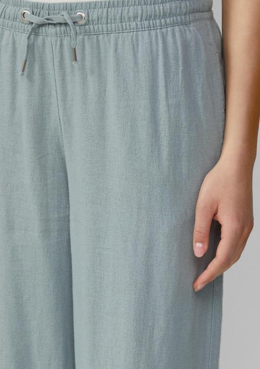 Produktbild S.Oliver Hose Leinenmixhose mit Gummizug und weitem Bein (W36/L32)