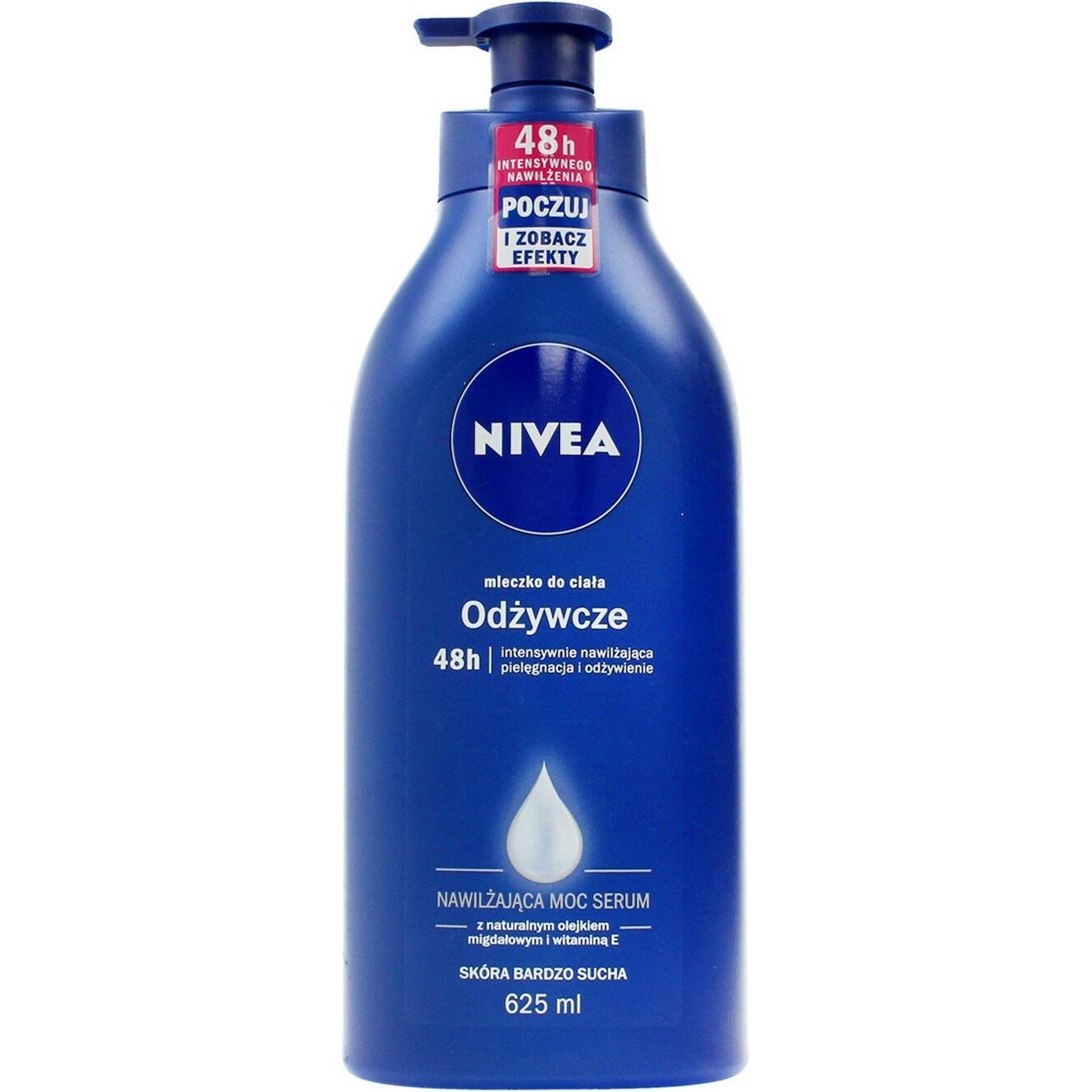 NIVEA, Lichaamslotion, Reichhaltige Body Milk (Lichaamslotion, 625 ml)