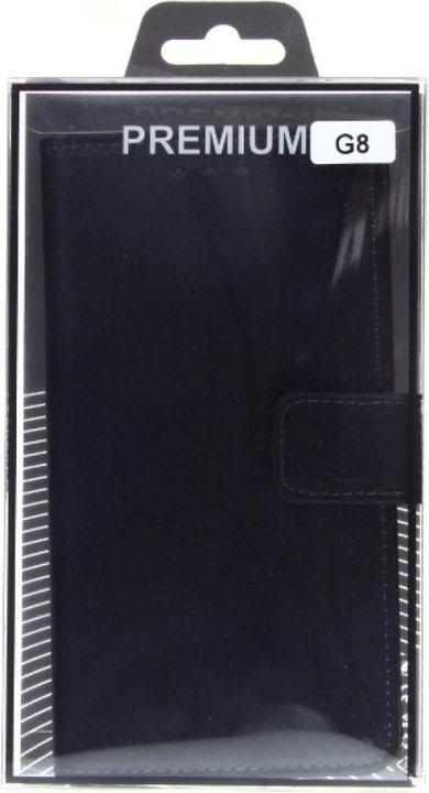 Produktbild OEM Slim Leather Book Case for Huawei G8 - black 4250710570843 (Huawei G8)