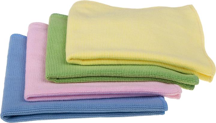 Produktbild Edi Baur Mikrofaser-Reinigungstuch Long Life 5 Stück, Rot (5 Stk.)