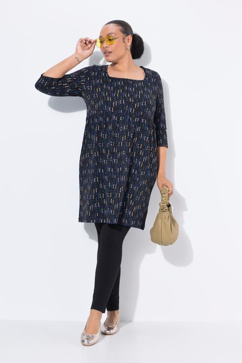 Immagine prodotto Ulla Popken Longshirt, A-Linie, Tunika-Ausschnitt, 3/4-Arm (56)