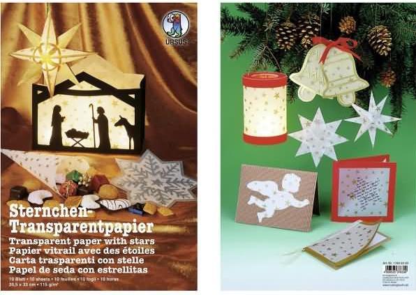 Produktbild Ursus Transparentpapier Sternchen