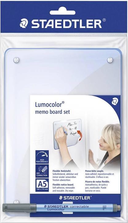 Image du produit Staedtler Tableau mémo Lumocolor (21 x 14,8 cm)