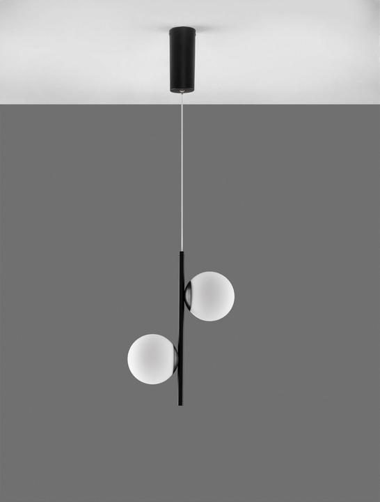 Image du produit Nova Luce NUVOLE LED Suspension Noir 49W Blanc Chaud 28,5x13x150cm dimmable 9061436