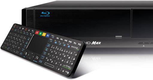 Produktbild DUNE HD QWERTY, Wlan keyboard mit Touchpad