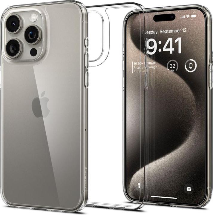 Produktbild Spigen Air Skin Hybrid iPhone 15 Pro Max 6.7" crystal clear ACS06554 (Apple iPhone 15 Pro Max)