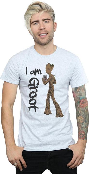 Produktbild Avengers Infinity War Graffiti Groot TShirt (XXL)