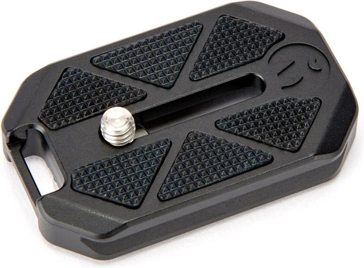 3 Legged Thing Updated QR7 Plate 38x70mm Arca Compatible QR Plate, Black (Stativ Schnellwechselplatte)