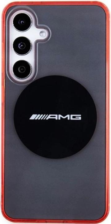 Produktbild Mercedes AMG AMHMS23HBCK S921 czarny/black hardcase Transparent Bicolor MagSafe (Samsung Galaxy S24)