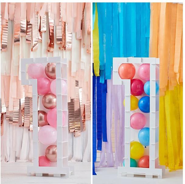 Palloncino Numero 8 Gigante Argento - Ginger Ray Per Decorazioni Feste