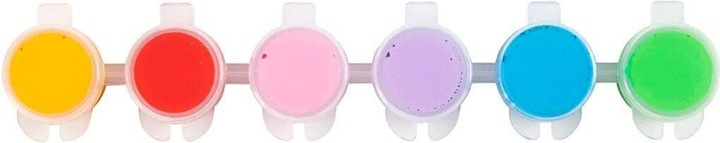 Produktbild Creativ Company Acrylfarbe Hobbyfarbe Plus Color 6 x 5 ml, Sortierte Farben (Mehrfarbig, Hellgrün, 5 ml)