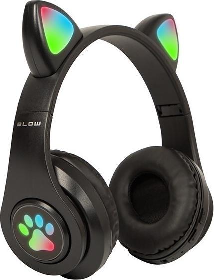 Produktbild Blow Kabellose Kopfhörer Bluetooth 5.0 LED für Kinder mit schwarzen Ohren