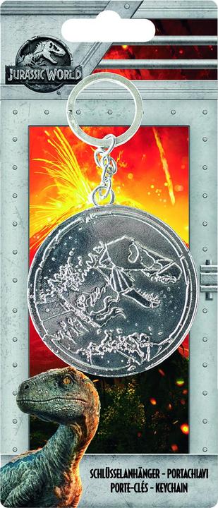Actual product image Jurassic World Keychain