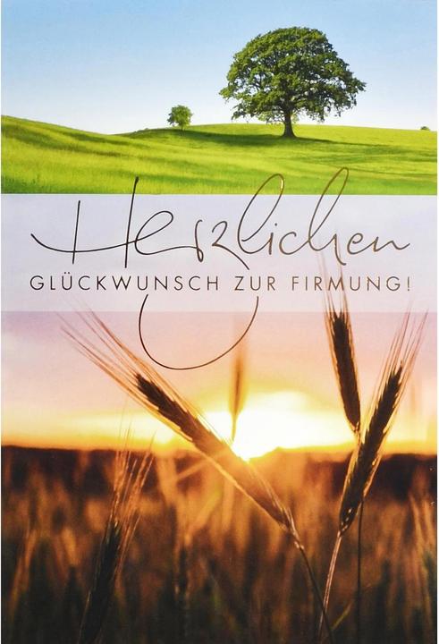 Immagine prodotto ABC Cartolina di congratulazioni B6 Congratulazioni per la Cresima (1 pz.)