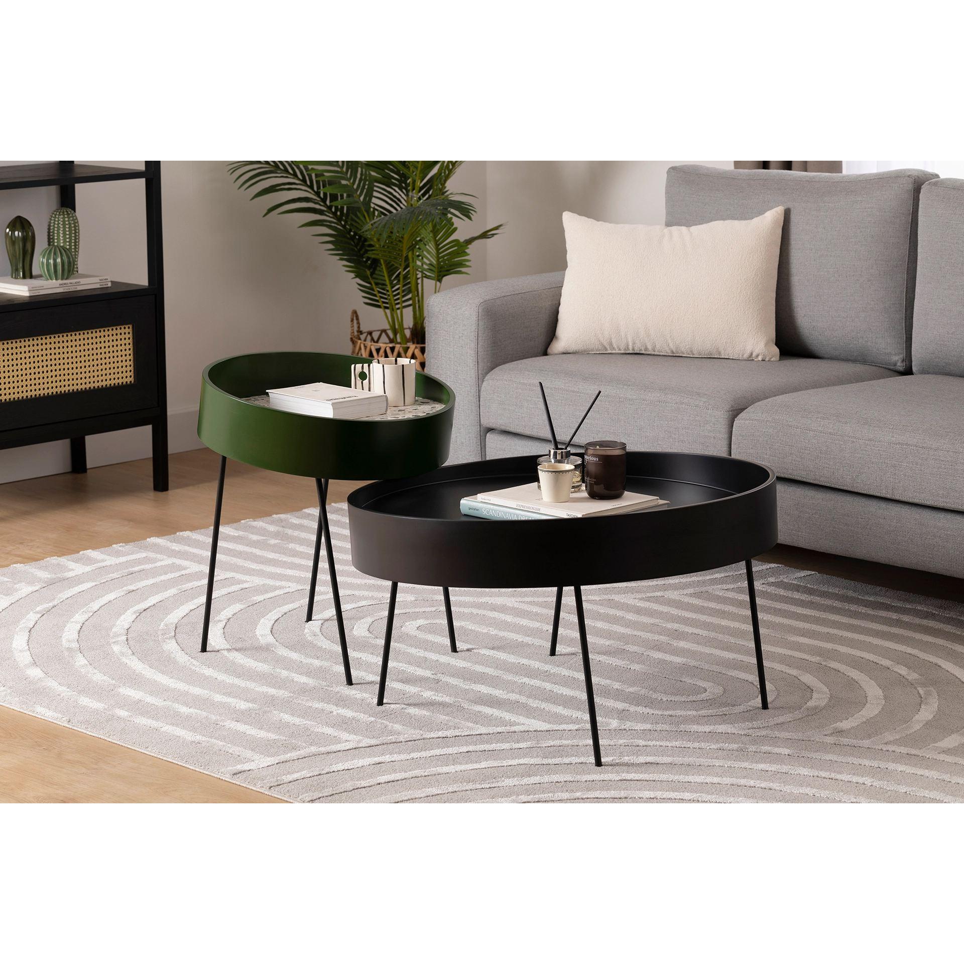 Thumbnail - Hanah Home, Couchtisch + Beistelltisch, Ilo (80 x 47 x 80 cm)