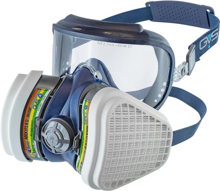 Produktbild GVS Gesichtsmaske (3/4) mit ABEK1-P3-Filtern Elipse Integra, Grösse M/L (ABEK1P3)