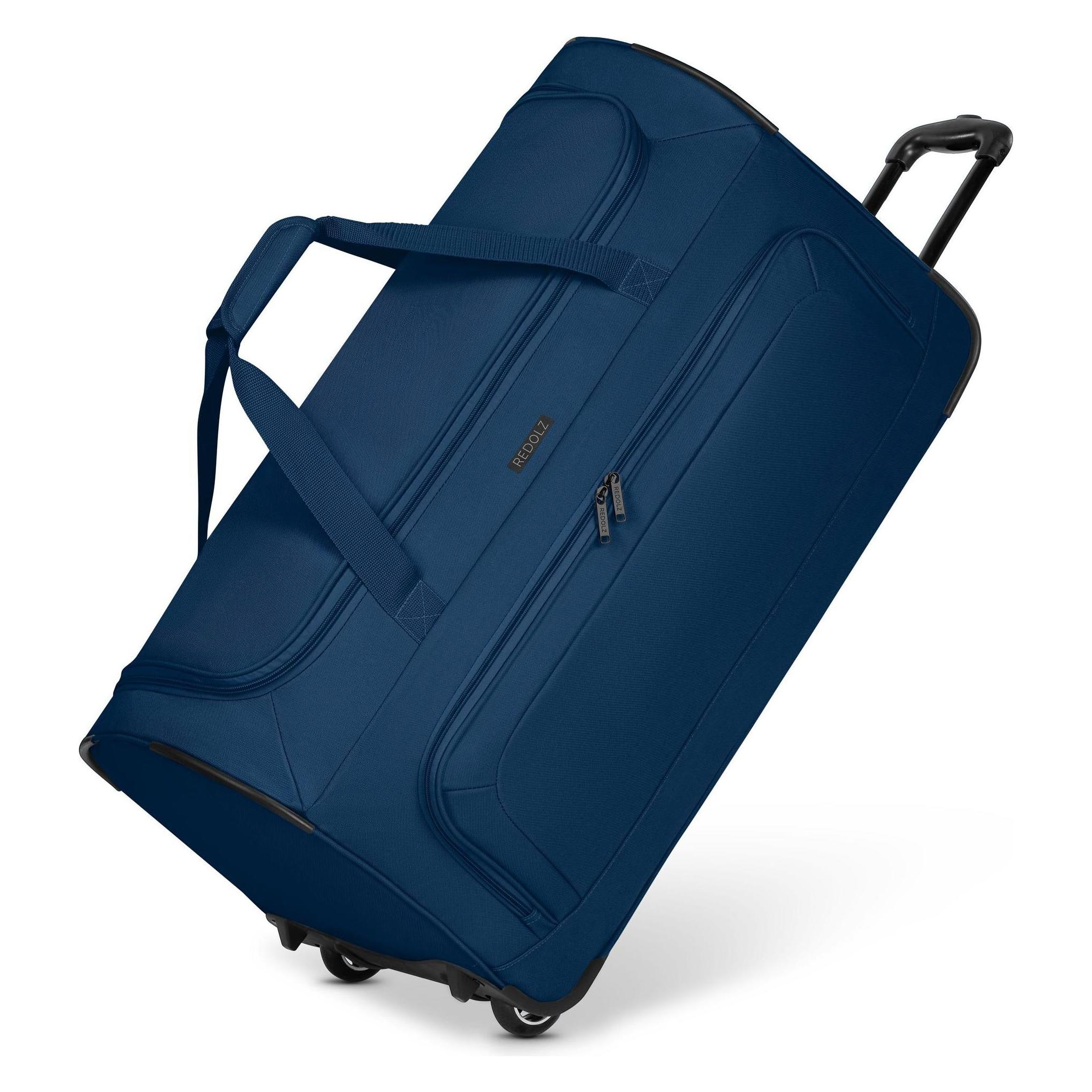 Redolz, Koffer, Duffle Essentials 2 Rollen Reisetasche 71 Cm, Blau, (83 l)